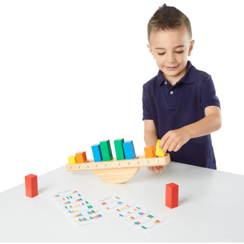 Melissa & Doug - Houten Regenboogwip - 13 delig