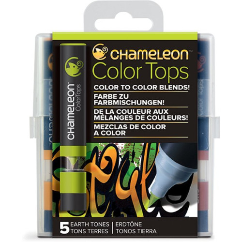 Chameleon Color Tops Earth Tones