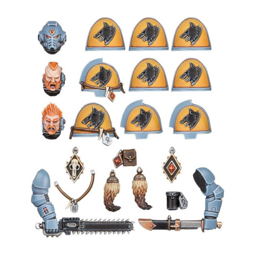 Warhammer 40K - Space Wolves - Upgrades (53-25)