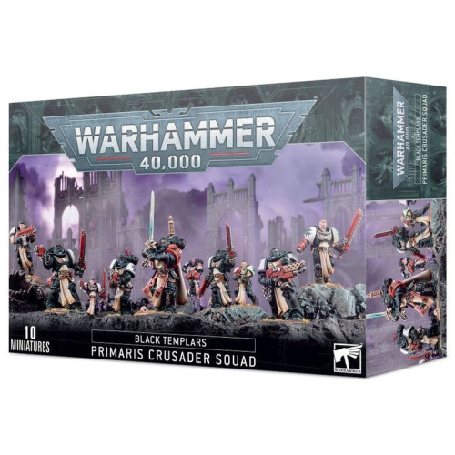 Warhammer 40K - Black Templars - Primaris Crusader Squad (55-45)