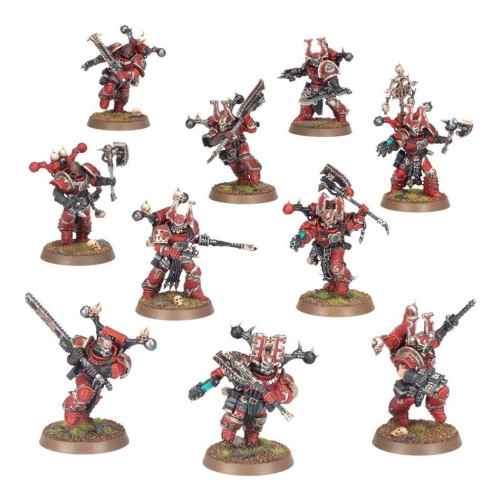Warhammer 40K - World Eaters - Khorne Berzerker (43-10)