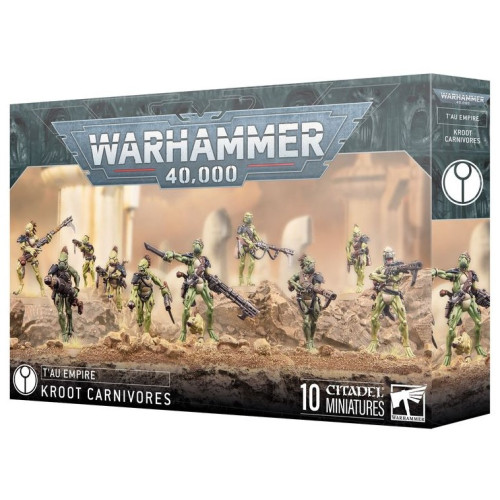 Warhammer 40K - T'au Empire - Kroot Carnivore Squad (56-48)