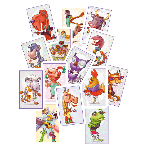 999 games - Party Animals - kaartspel