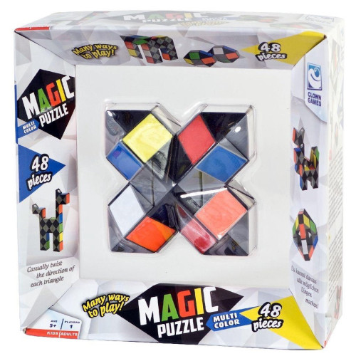 Clown Magic Puzzle 48 delig Multicolor