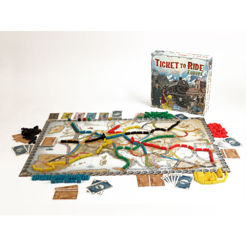 Ticket to Ride Europe - Gezeldschapsspel