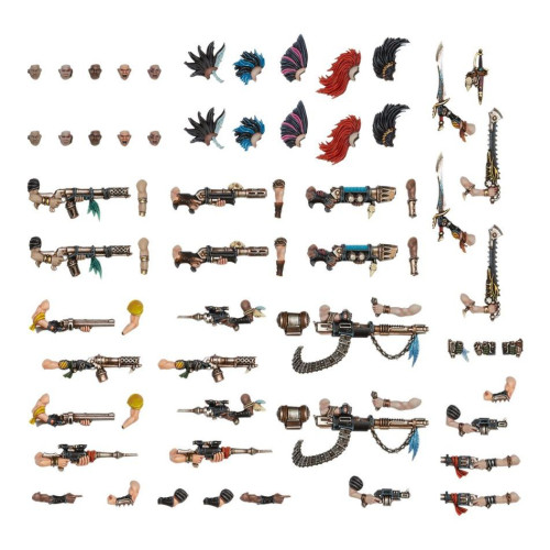 Escher Weapons & Upgrades