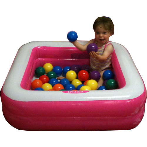 Intex Babyzwembad Roze 85x85x23cm