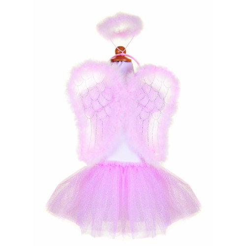 Great Pretenders - Angel Marabou Tutu Set (2-6 jaar)