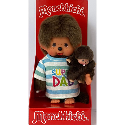 Monchhichi Jongen Super Dad (20cm)