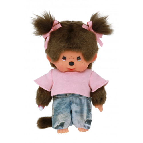 Monchhichi Set - Fashion Jongen en Meisje (20cm)
