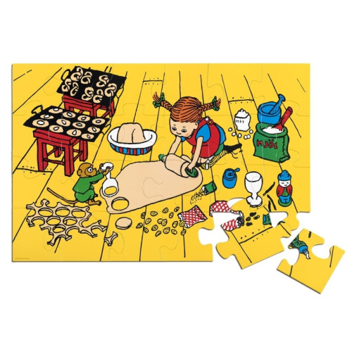 Pippi Langkous Vloerpuzzel (24 stukjes)