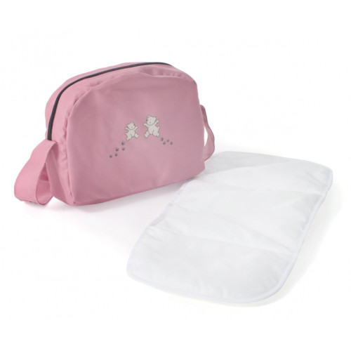 Bayer Chic - Poppen Luiertas - (Roze/beer)