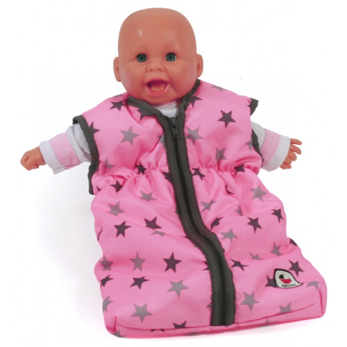 Bayer Chic poppenslaapzak Ster Roze