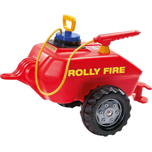 Rolly Toys - Brandweertrailer Rood 122967