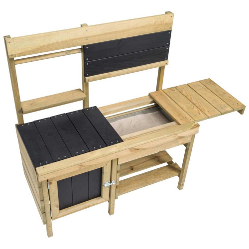 SwingKing Houten Speelkeuken met Zandbakje