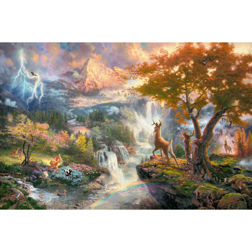 Disney Bambi, 1000 stukjes - Puzzel