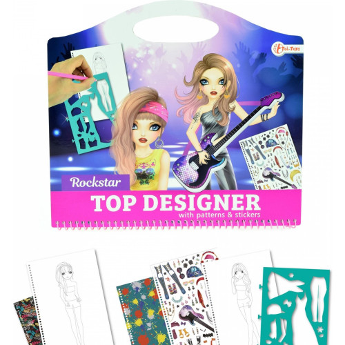 Toi-toys Schetsboek Rocksterren Met Stickers
