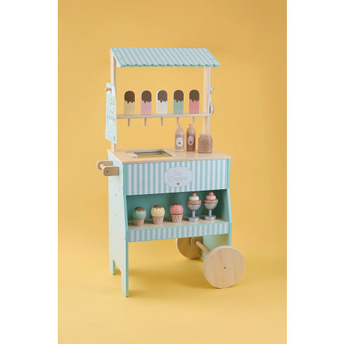 Jabadabado - Houten IJscokar Gestreept