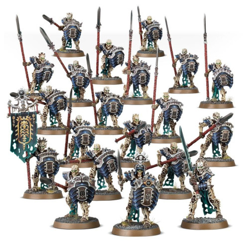 Warhammer Age of Sigmar - Ossiarch Bonereapers - Mortek Guard (94-25)