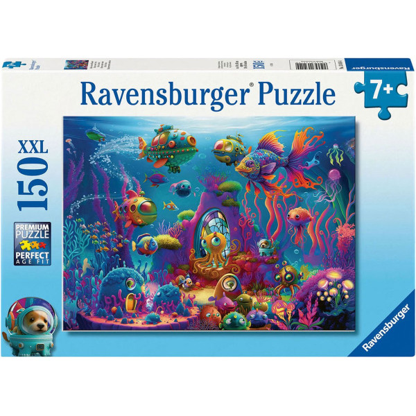 Ravensburger Kinderpuzzel - Alien Ocean (150)