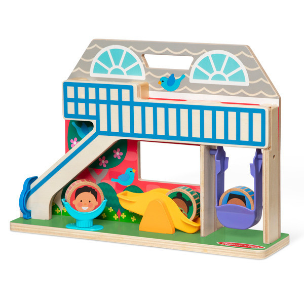 Melissa & Doug - Safari Popenkastpoppen (6 stuks)