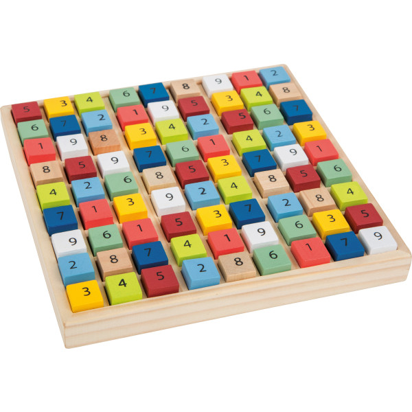 Houten sudoku puzzel 17x17 cm