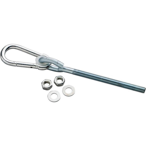 SwingKing Schommelhaak Model M12x140mm + Karabijnhaak