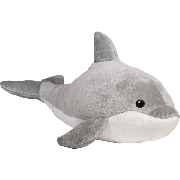 8712051087450 - Pet Friends - Pluche knuffel dolfijn grijs 40 cm