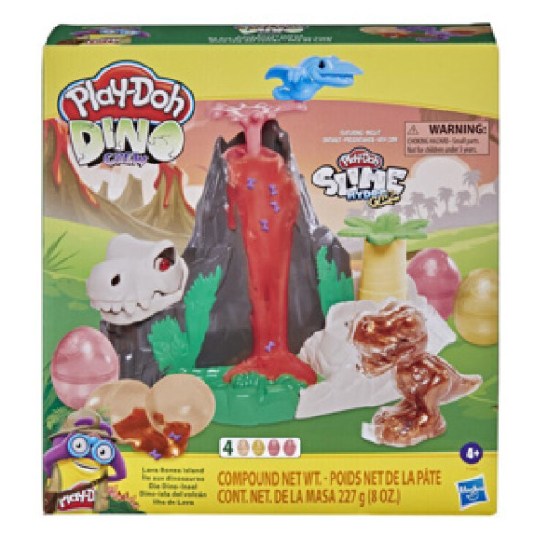 5010993884803 - Play-Doh Dino Crew Lava Bones Island