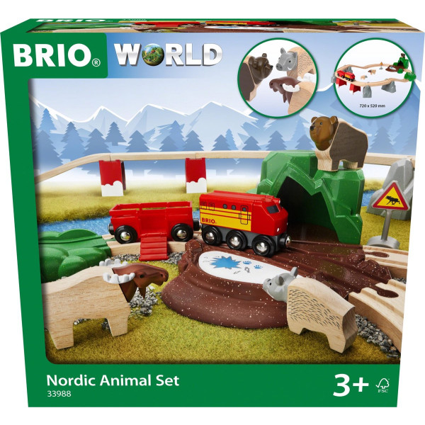 BRIO Lift & Load Warehouse Set - 33887