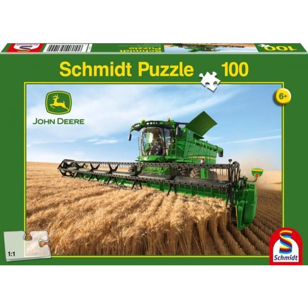 Schmidt - John Deere Maaidorser S690 puzzel - (100)