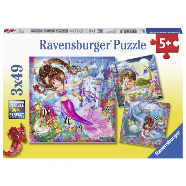 Ravensburger - Betoverende zeemeerminnen (3x49)