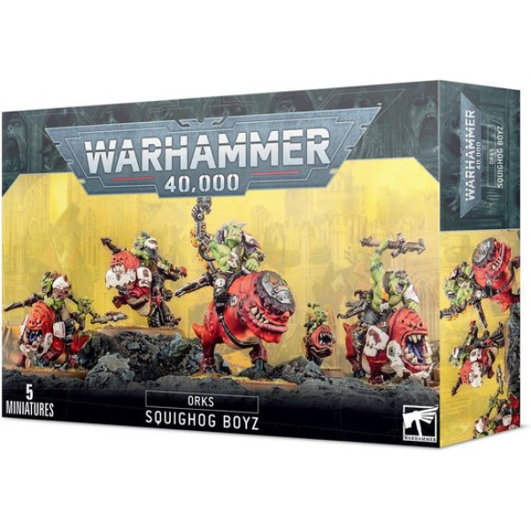 Warhammer 40K - Orks - Squighog Boyz (50-54)