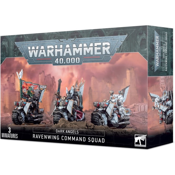 Warhammer 40K - Dark Angels - Ravenwing Command Squad (44-11)