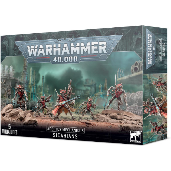 Warhammer 40K - Adeptus Mechanicus - Sicarians (59-11)