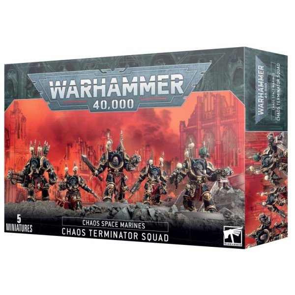 Warhammer 40K - Chaos Space Marines - Terminator Squad (43-19)