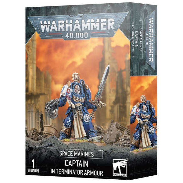 Warhammer 40K - Space Marine - Captain in Gravis Armour