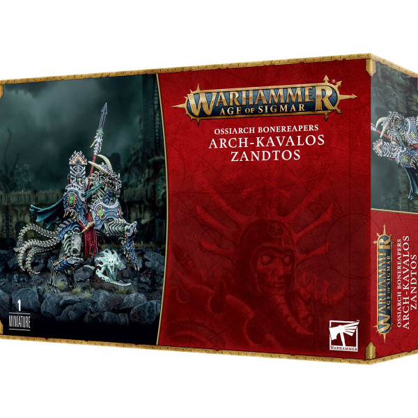 Warhammer Age of Sigmar - Ossiarch Bonereapers - Arch-Kavalos Zandtos (94-30)