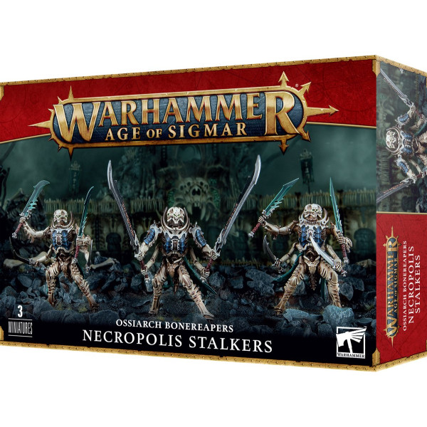 Warhammer Age of Sigmar - Ossiarch Bonereapers - Necropolis Stalkers (94-23)