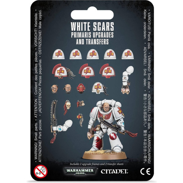 Warhammer 40K - White Scars Primaris Upgrades & Transfers (55-23)