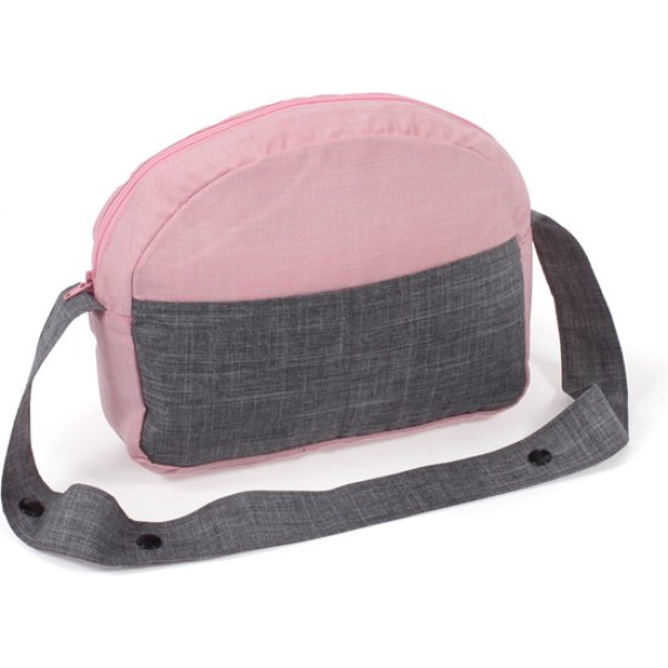 Bayer Chic - Poppen Luiertas - (grijs/lichtroze) - 4066285853157