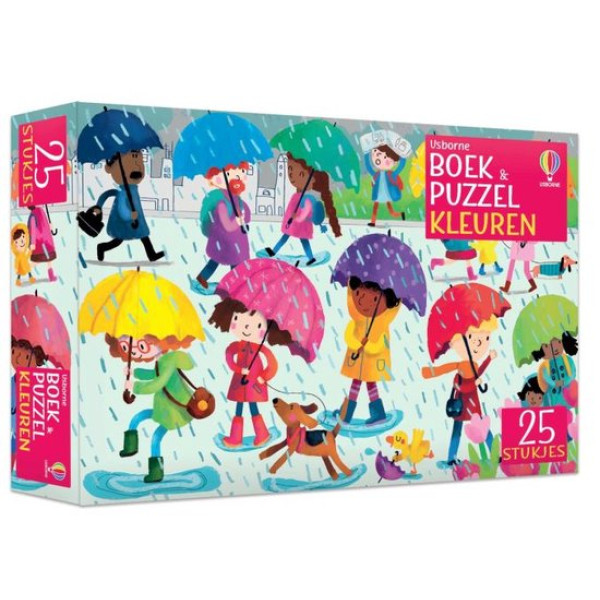 9781801311847 - Boek & puzzel - Kleuren