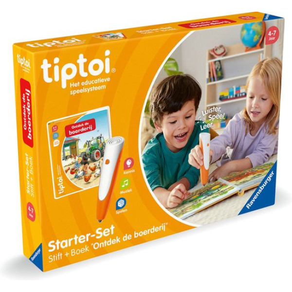 4005556002115 - Ravensburger tiptoi - Starterset - Ontdek de Boerderij 
