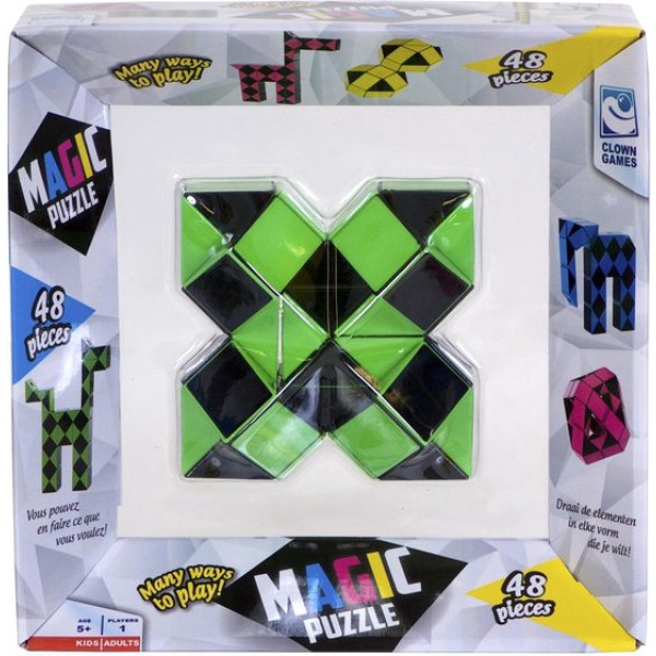 Clown Magic Puzzle 48dlg Groen