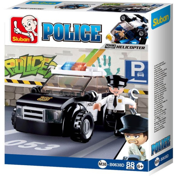 8719558070763 - Sluban Police - Patrouille Wagen