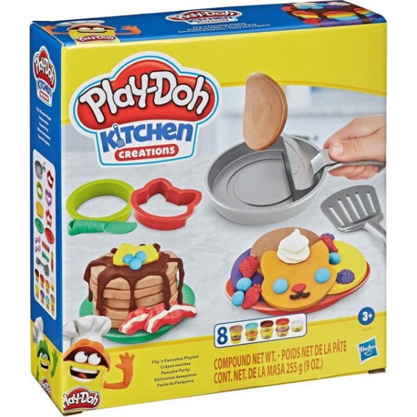 Play-Doh Flip in de Pan - Klei Speelset