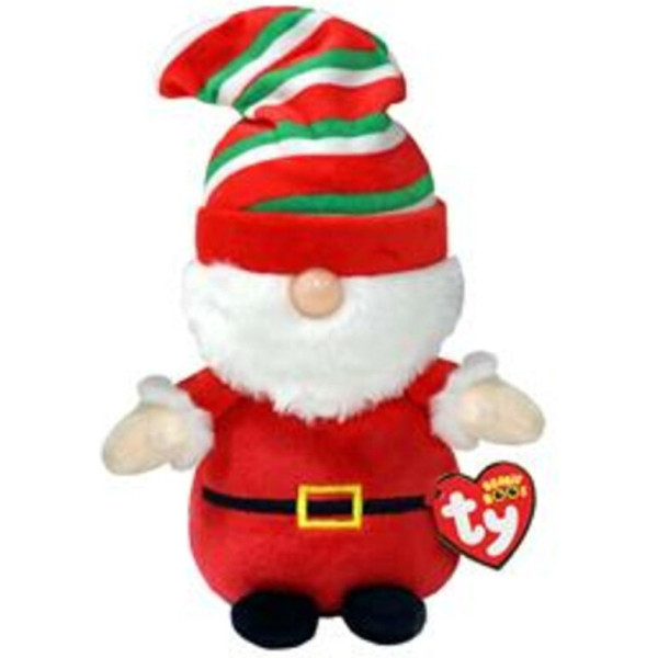 TY Beanie Boo's Christmas Gnome Santa - 15cm