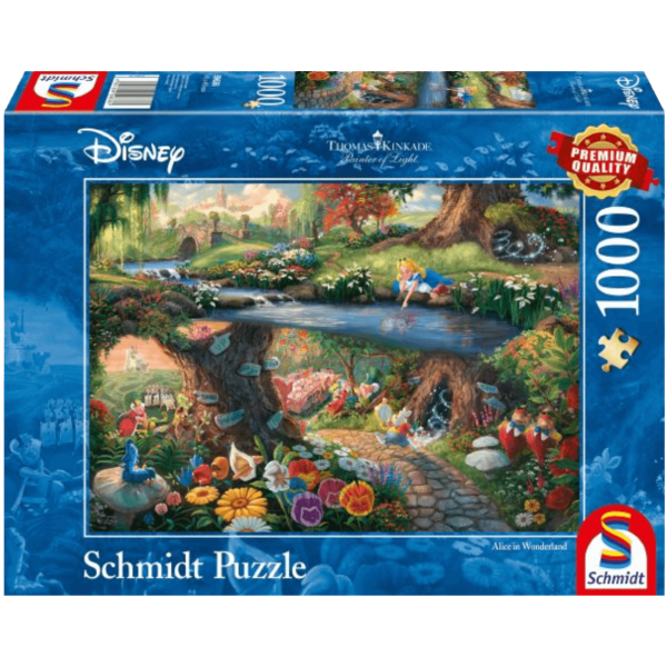 Thomas Kinkade - Disney Alice in Wonderland - Puzzle (1000)