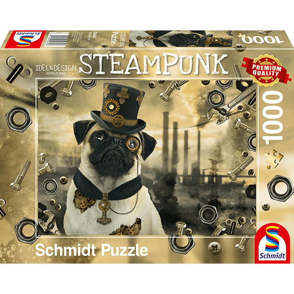 Schmidt -Steampunk Hond (1000) - Puzzel