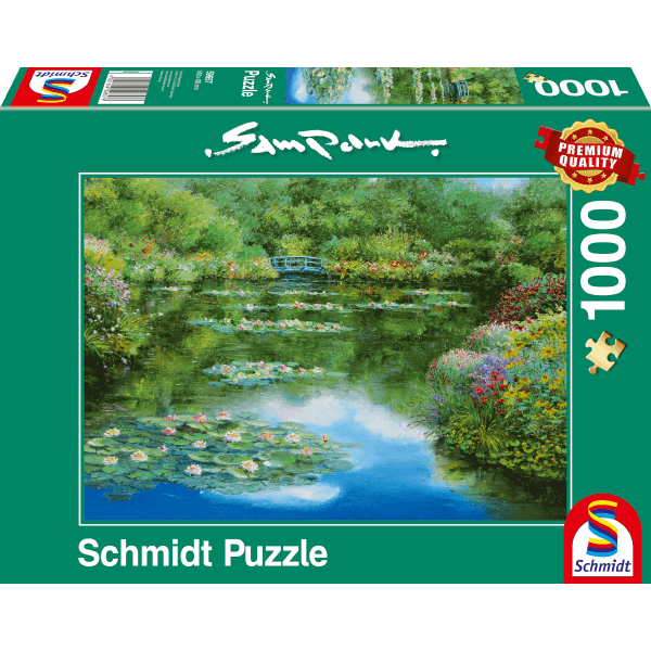 Schmidt - Waterlely Vijver (1000) - Puzzel